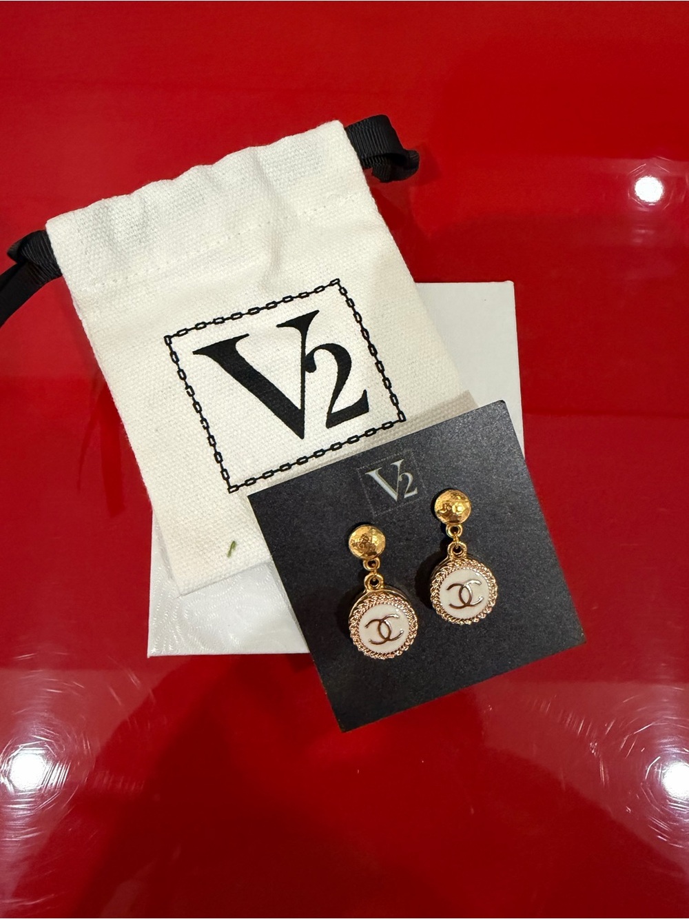 VINTAGE CHANEL EARRINGS